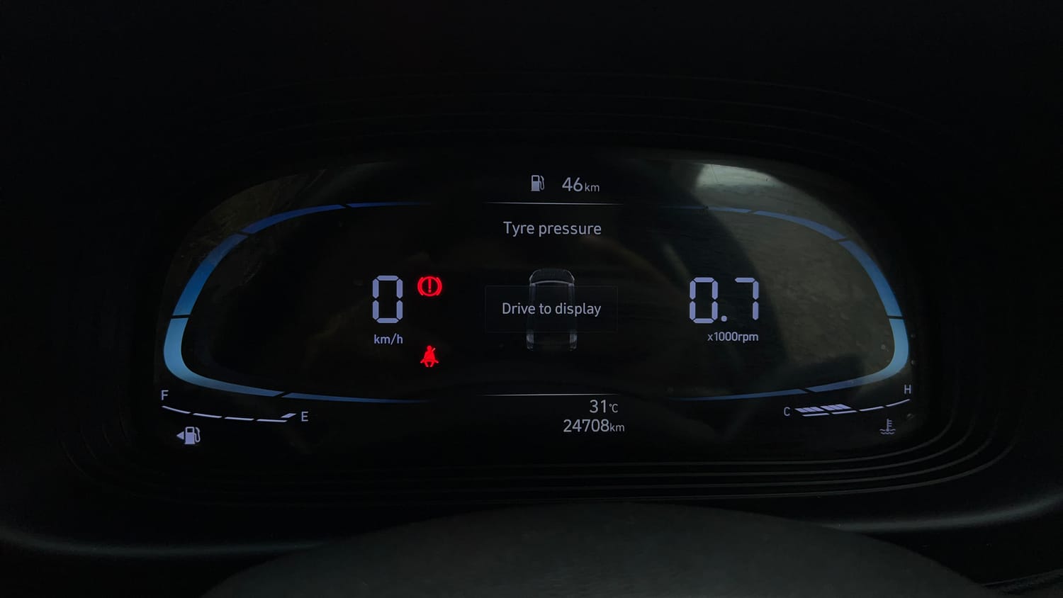 Used 2022 Hyundai Venue SX 1.2 Petrol Petrol Manual interior CLUSTERMETER VIEW