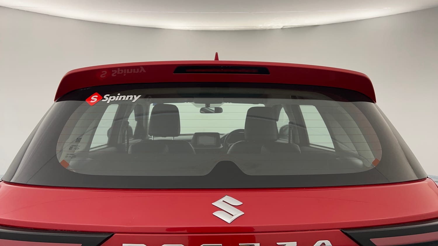 Used 2023 Maruti Suzuki Brezza VXi Petrol Manual exterior BACK WINDSHIELD VIEW
