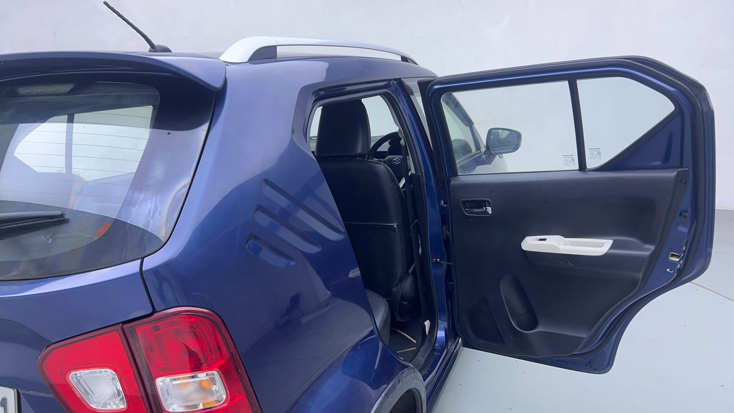 Used 2021 Maruti Suzuki Ignis Zeta 1.2 AMT Petrol Automatic interior RIGHT REAR DOOR OPEN VIEW