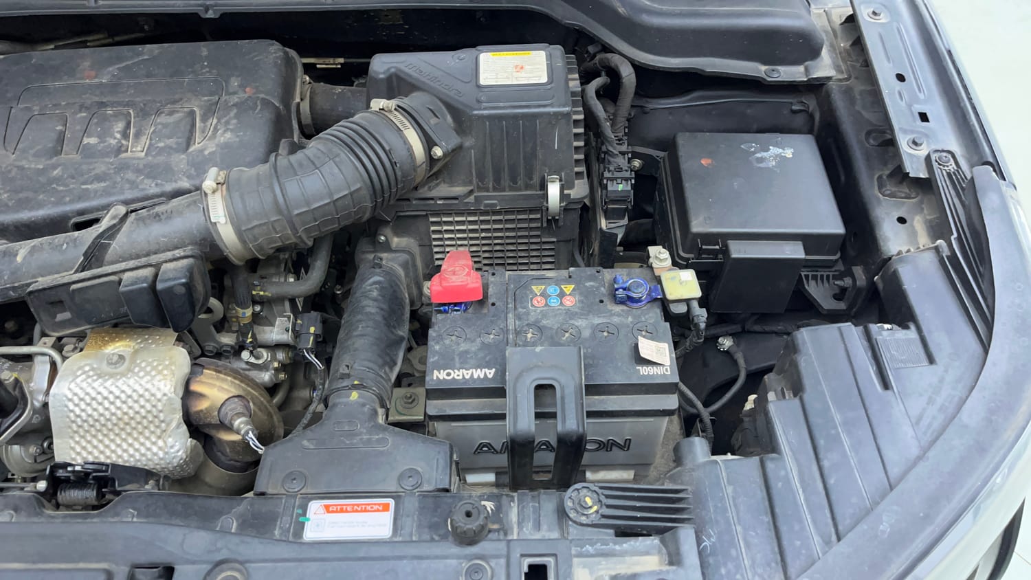 Used 2022 Mahindra XUV 300 W8 (O) 1.2 Petrol Petrol Manual engine ENGINE LEFT SIDE VIEW
