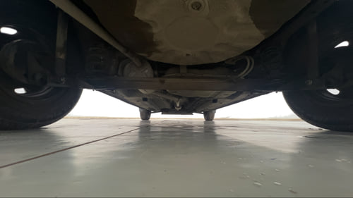 Used 2017 Renault Kwid 1.0 RXL Petrol Manual extra REAR UNDERBODY VIEW (TAKEN FROM REAR)