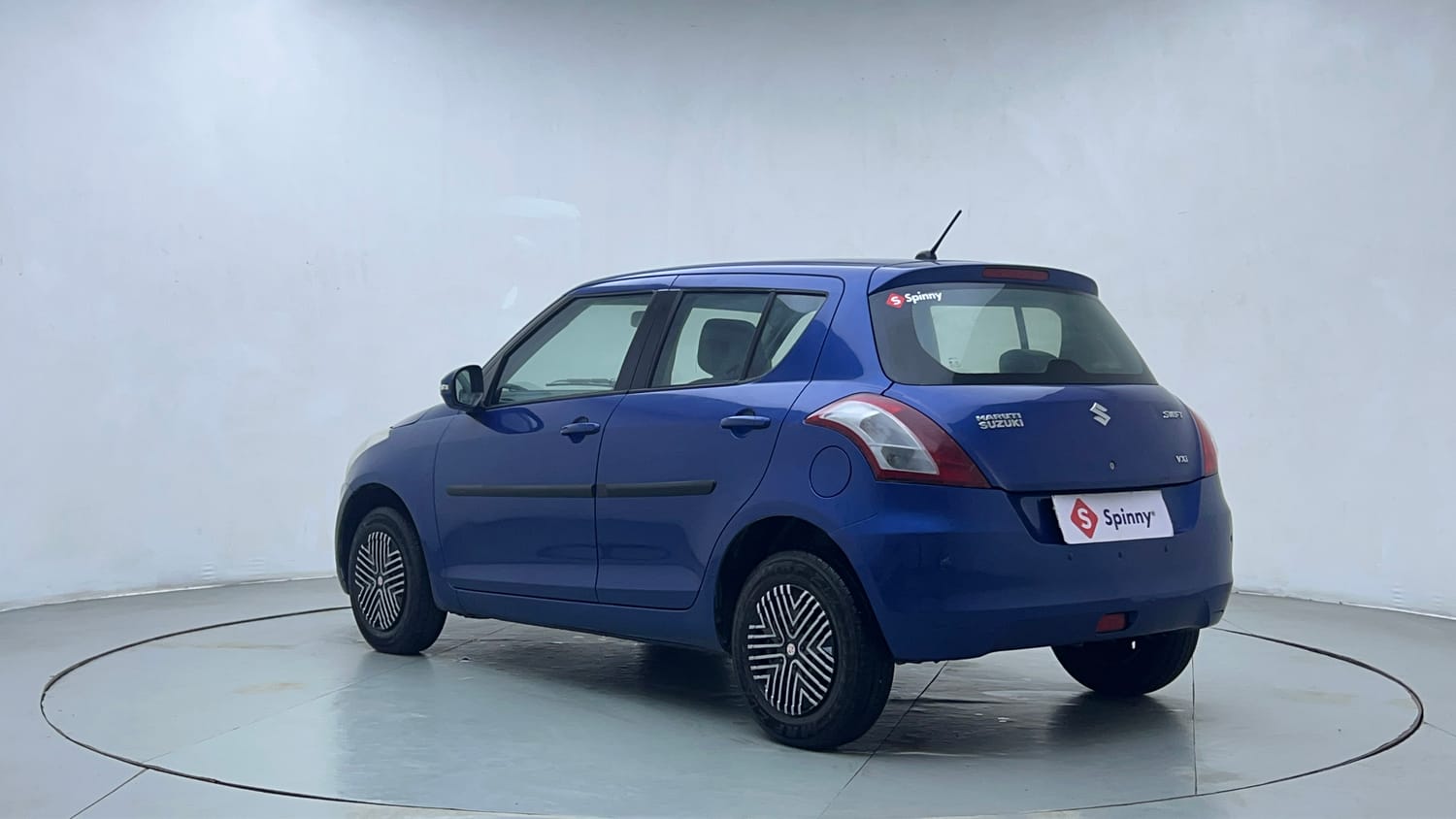 Used 2012 Maruti Suzuki Swift VXi Petrol Manual exterior LEFT REAR CORNER VIEW