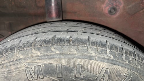 Used 2017 Maruti Suzuki Celerio ZXi Petrol Manual tyres RIGHT REAR TYRE TREAD VIEW