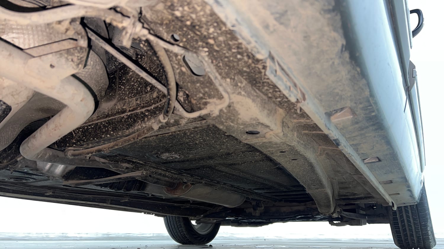 Used 2020 Maruti Suzuki Baleno Zeta Automatic Petrol Automatic extra REAR RIGHT UNDERBODY VIEW
