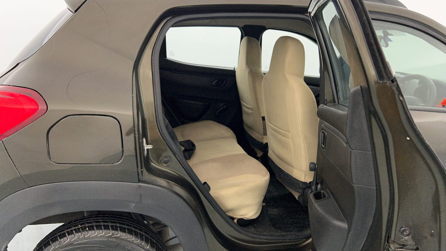 Used 2017 Renault Kwid 1.0 RXT AMT Opt Petrol Automatic interior RIGHT SIDE REAR DOOR CABIN VIEW