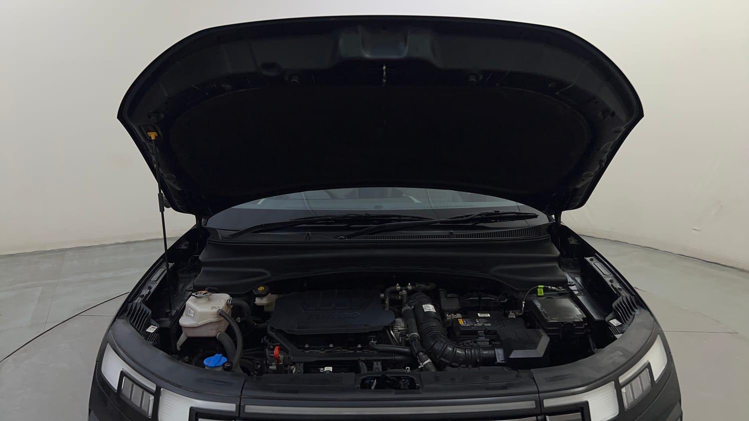 Used 2024 Hyundai Creta 1.5 Turbo Petrol DCT SX(O) Petrol Automatic engine ENGINE & BONNET OPEN FRONT VIEW