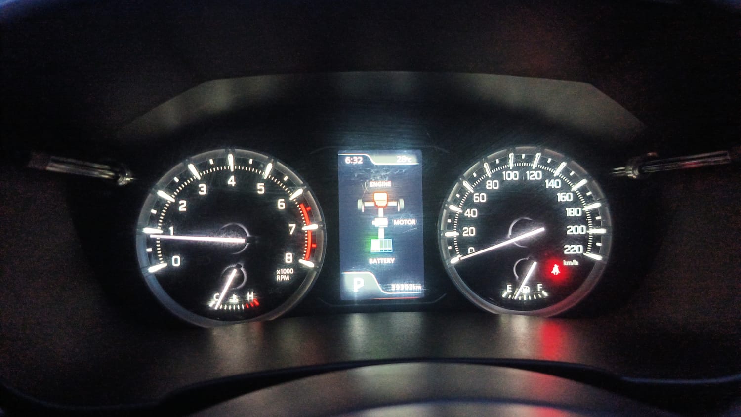 Used 2022 Maruti Suzuki Grand Vitara Alpha Smart Hybrid AT Petrol Automatic interior CLUSTERMETER VIEW