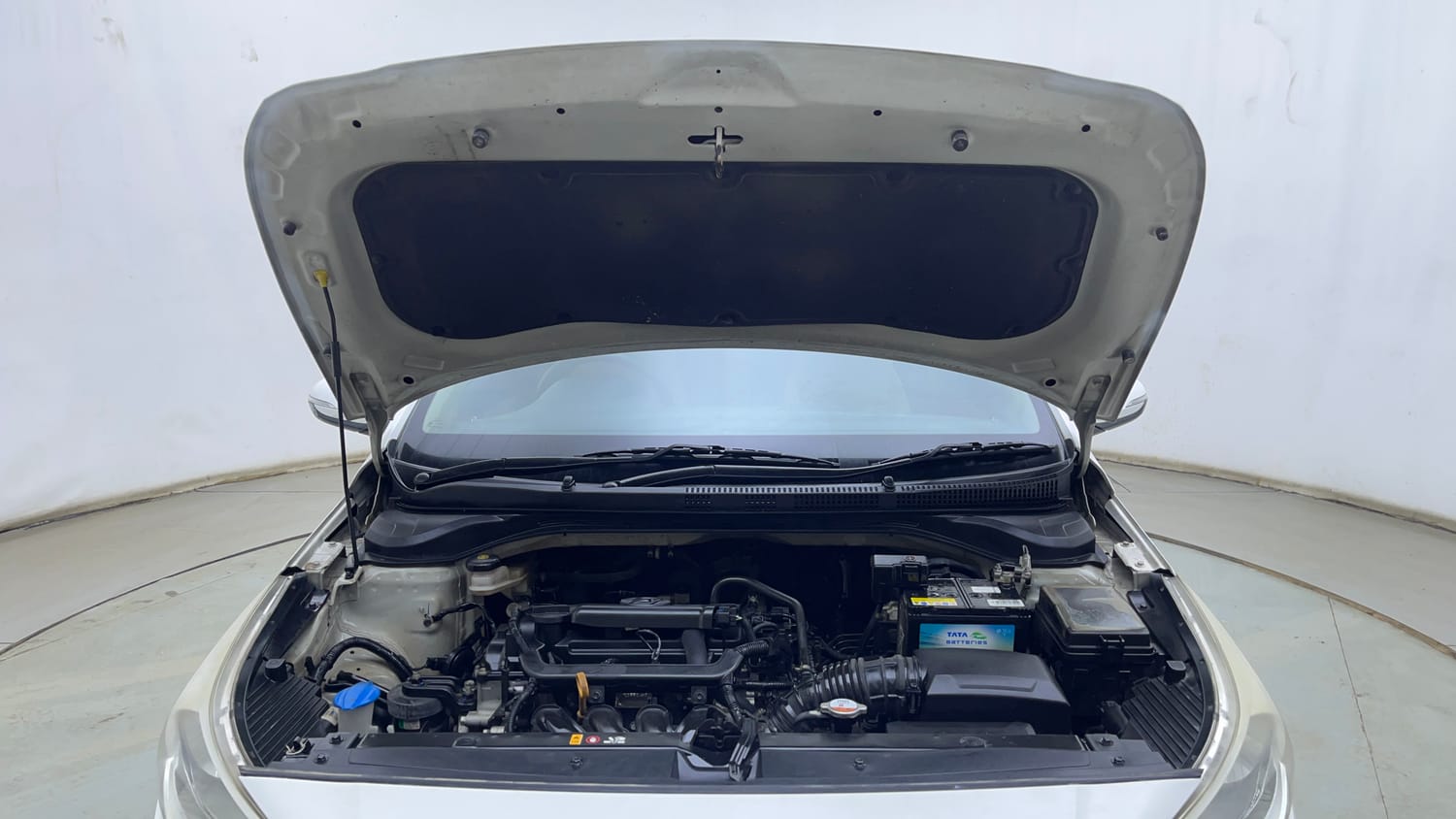 Used 2019 Hyundai Verna EX 1.4 VTVT Petrol Manual engine ENGINE & BONNET OPEN FRONT VIEW