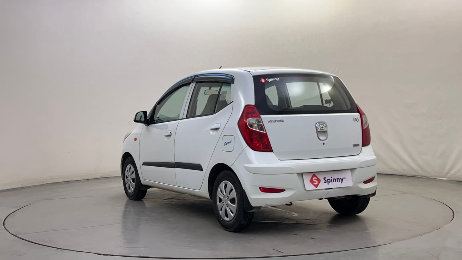 Used 2012 Hyundai i10 Magna 1.1 iRDE2 Petrol Manual exterior LEFT REAR CORNER VIEW
