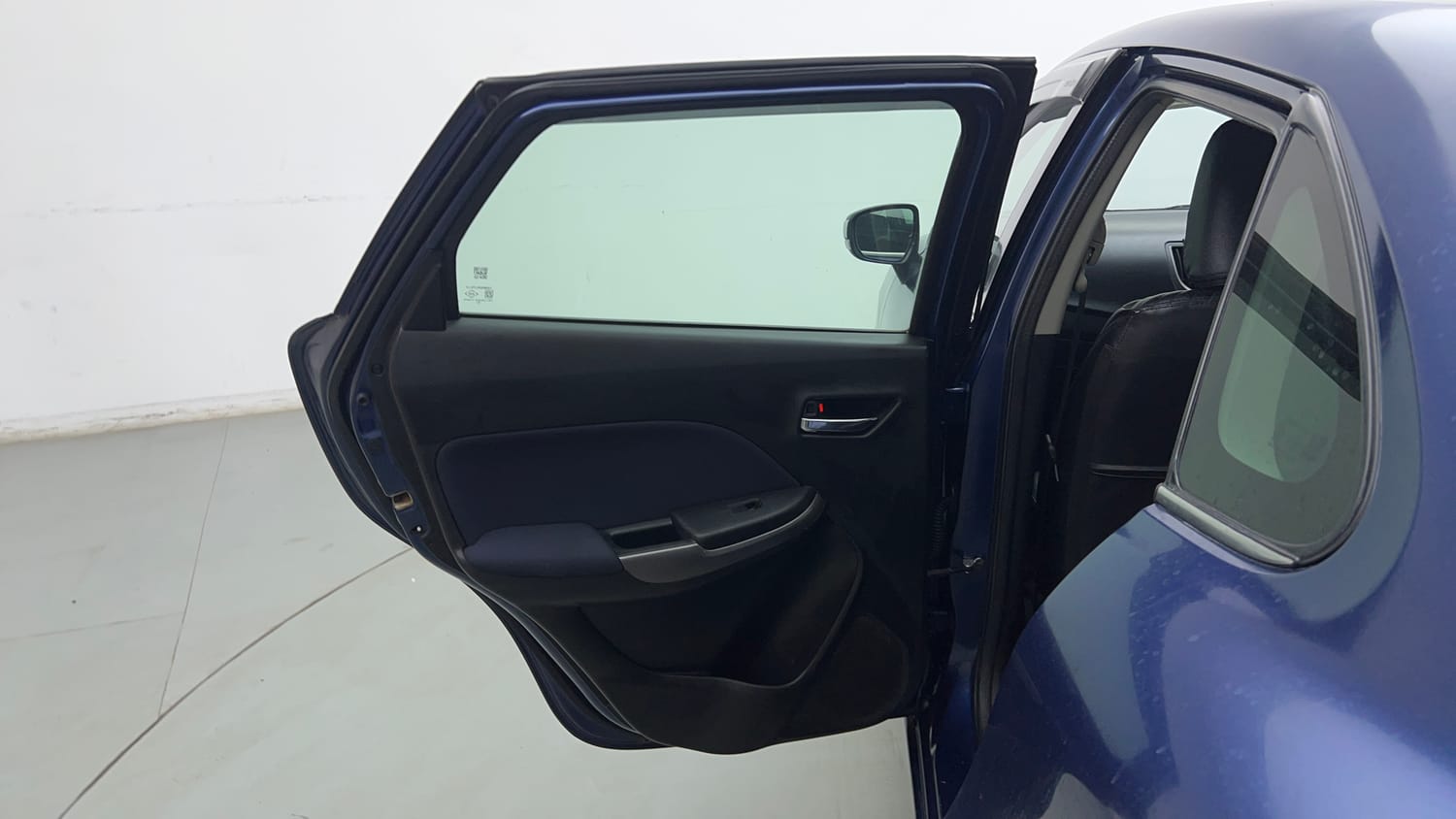 Used 2019 Maruti Suzuki Baleno Alpha Petrol Manual interior LEFT REAR DOOR OPEN VIEW