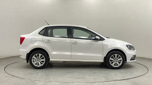 Used 2017 Volkswagen Ameo Highline1.2L (P) Petrol Manual exterior RIGHT SIDE VIEW