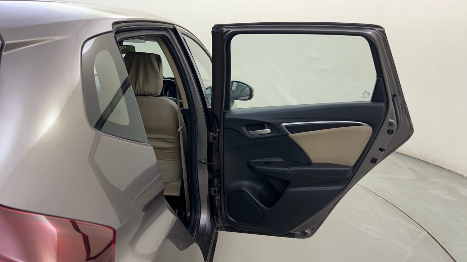 Used 2016 Honda Jazz V AT Petrol Petrol Automatic interior RIGHT REAR DOOR OPEN VIEW