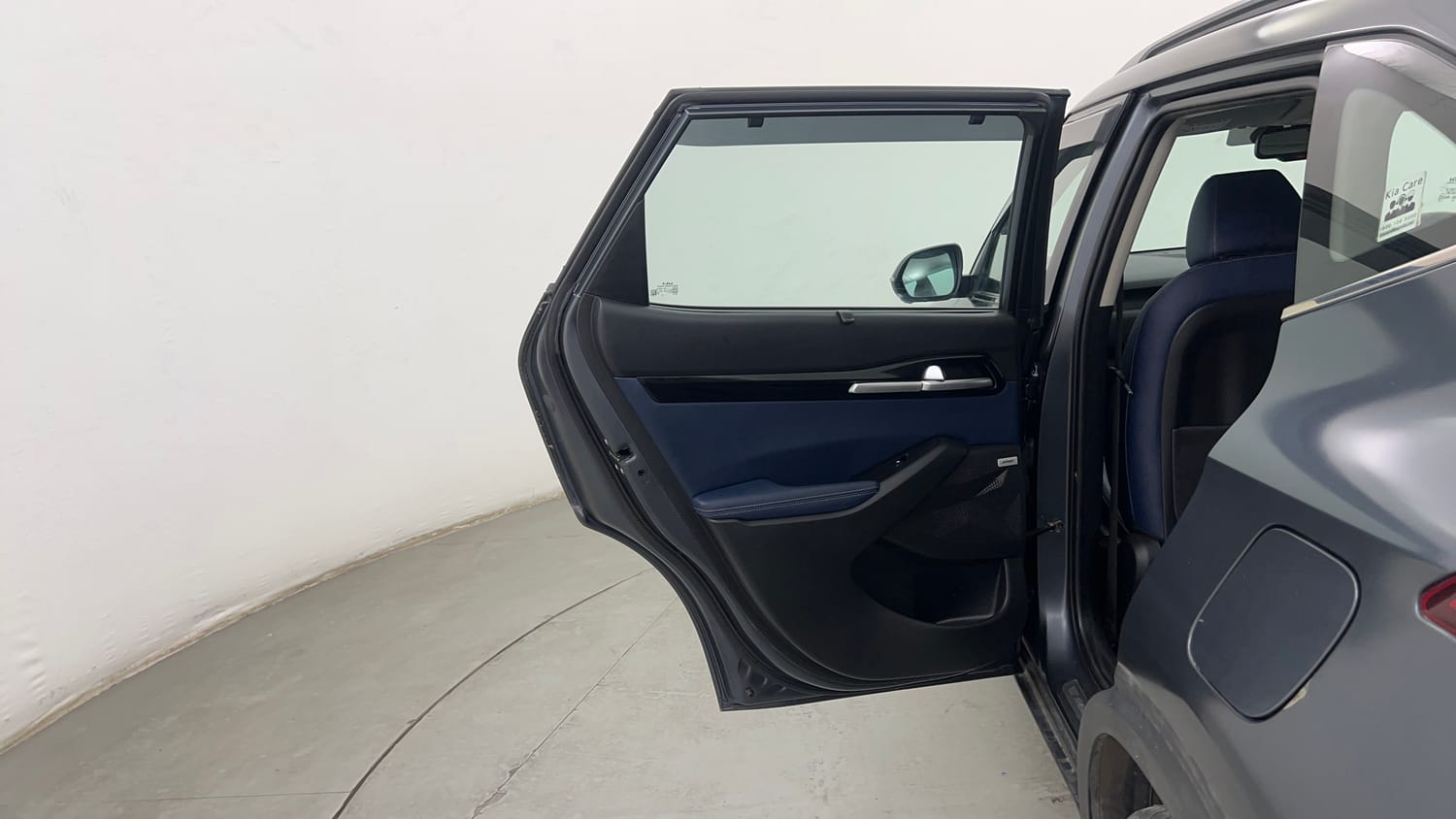Used 2022 Kia Seltos X Line 1.5 Diesel AT Diesel Automatic interior LEFT REAR DOOR OPEN VIEW