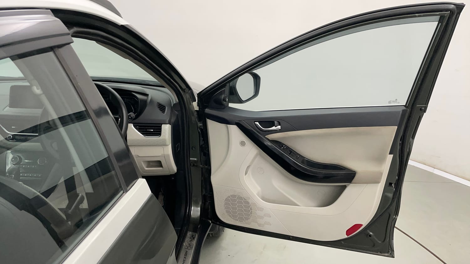 Used 2021 Tata Nexon XZA Plus (O) Diesel Diesel Automatic interior RIGHT FRONT DOOR OPEN VIEW