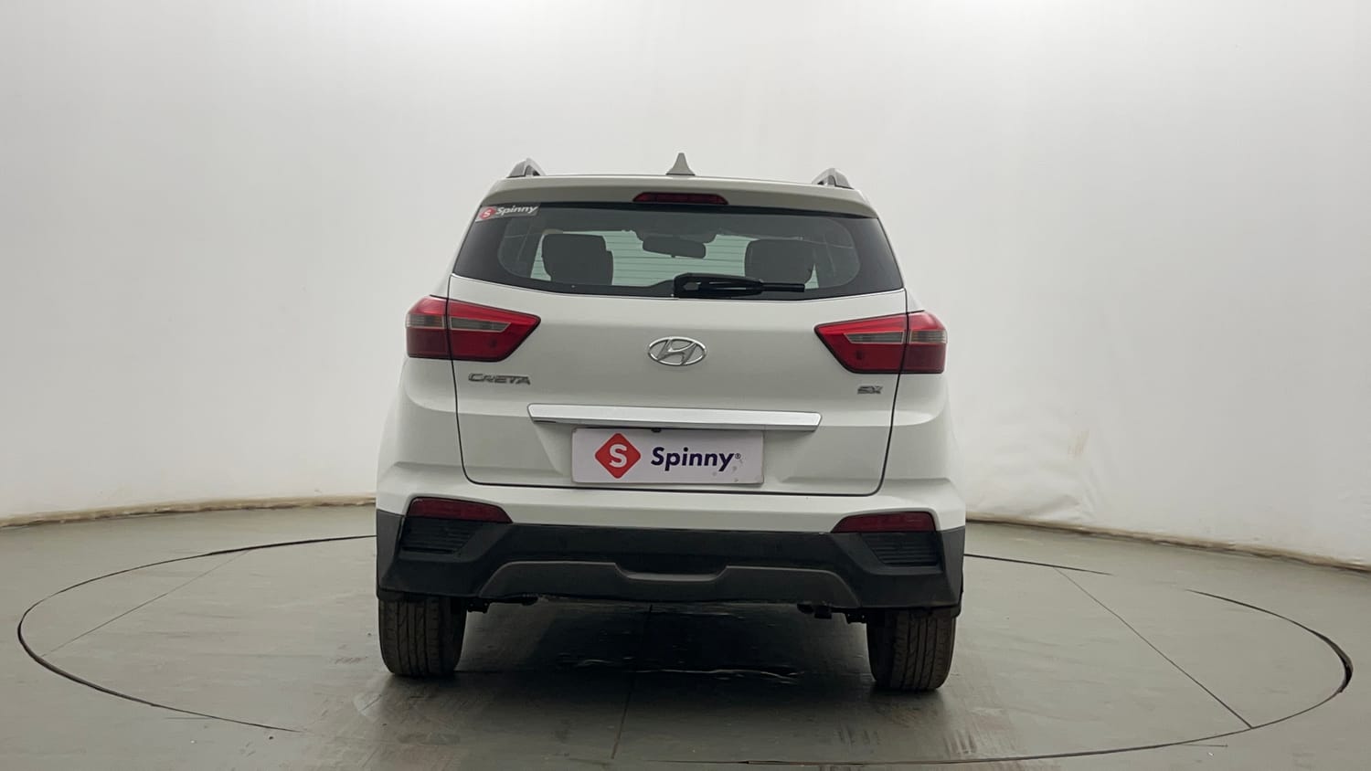 Used 2018 Hyundai Creta SX Plus 1.6 AT Petrol Petrol Automatic exterior BACK VIEW