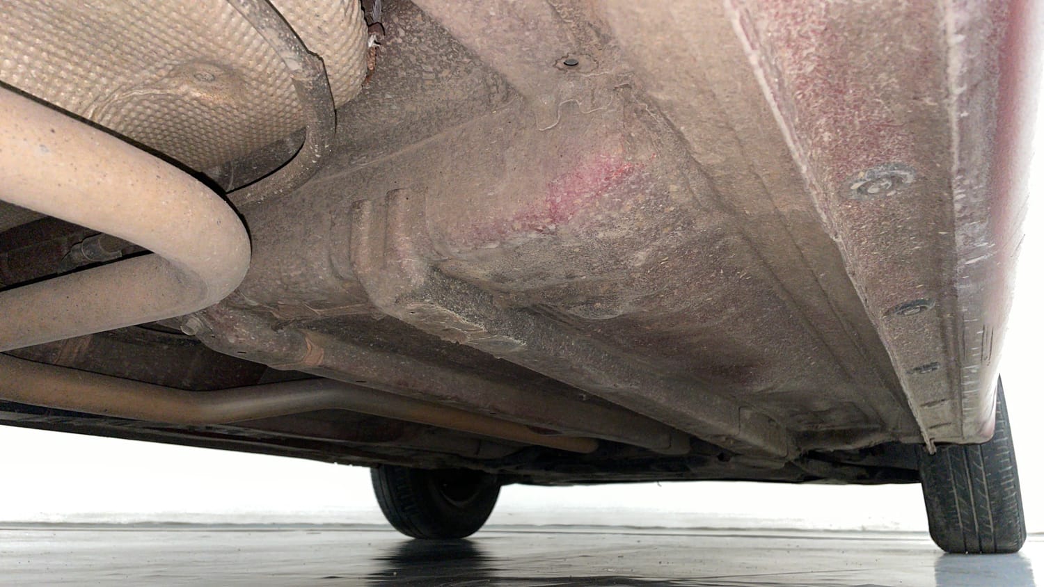 Used 2015 Hyundai Elite i20 Magna 1.2 Petrol Manual extra REAR RIGHT UNDERBODY VIEW