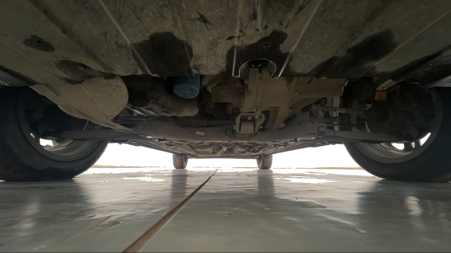 Used 2022 Hyundai Grand i10 Nios Asta 1.2 Kappa VTVT Petrol Manual extra FRONT LEFT UNDERBODY VIEW