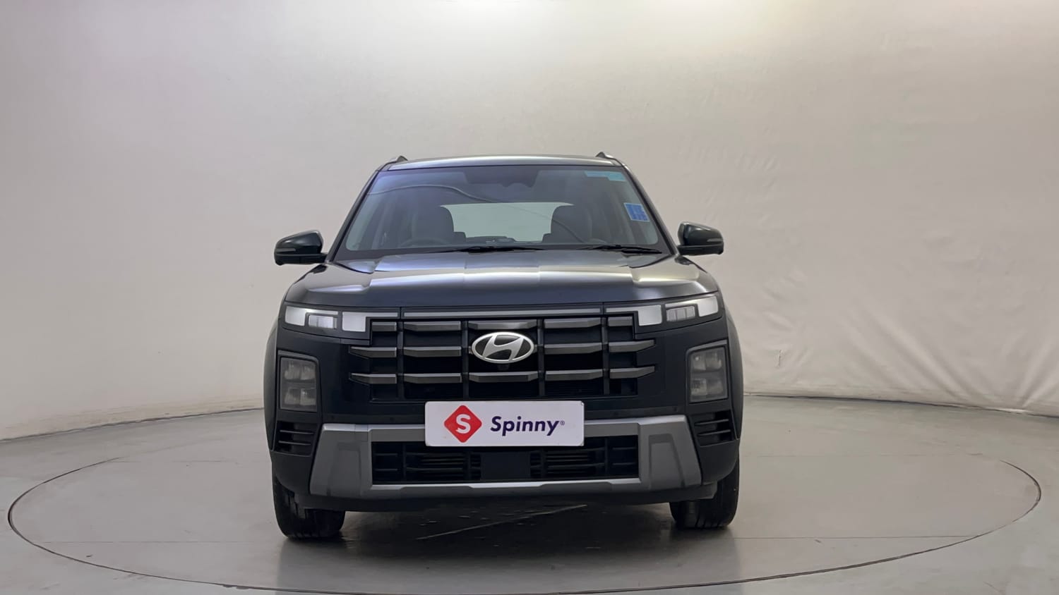 Used 2024 Hyundai Creta 1.5 Turbo Petrol DCT SX(O) Petrol Automatic exterior FRONT VIEW