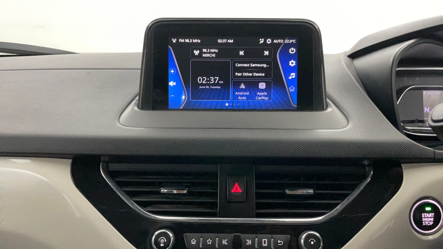 Used 2021 Tata Nexon XZA Plus (O) Diesel Diesel Automatic top_features Integrated (in-dash) music system
