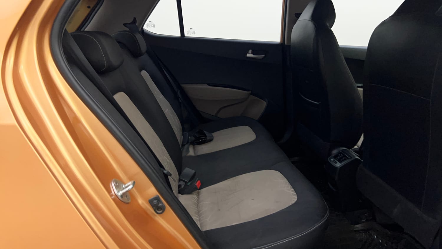 Used 2015 Hyundai Grand i10 Asta 1.2 Kappa VTVT (O) Petrol Manual interior RIGHT SIDE REAR DOOR CABIN VIEW