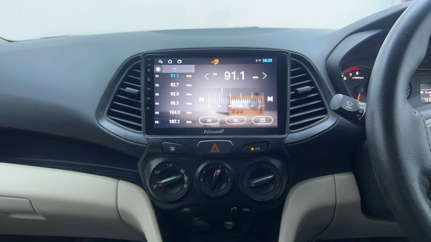Used 2019 Hyundai Santro Sportz CNG Cng Manual interior MUSIC SYSTEM & AC CONTROL VIEW