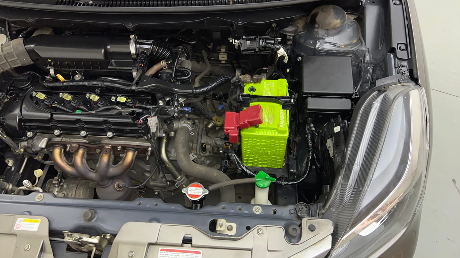 Used 2019 Maruti Suzuki Baleno Alpha Petrol Manual engine ENGINE LEFT SIDE VIEW