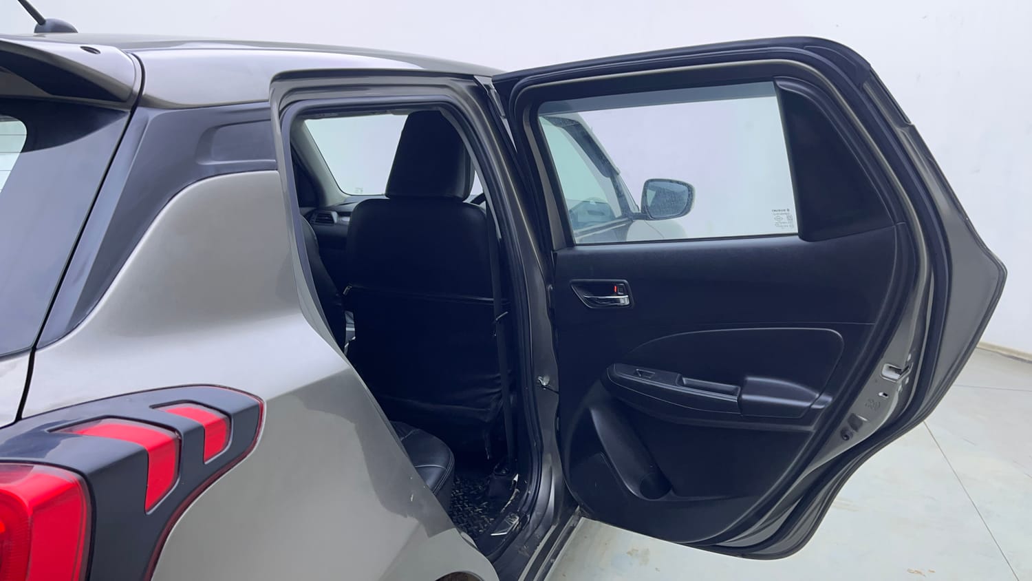 Used 2023 Maruti Suzuki Swift ZXi Plus AMT Petrol Automatic interior RIGHT REAR DOOR OPEN VIEW