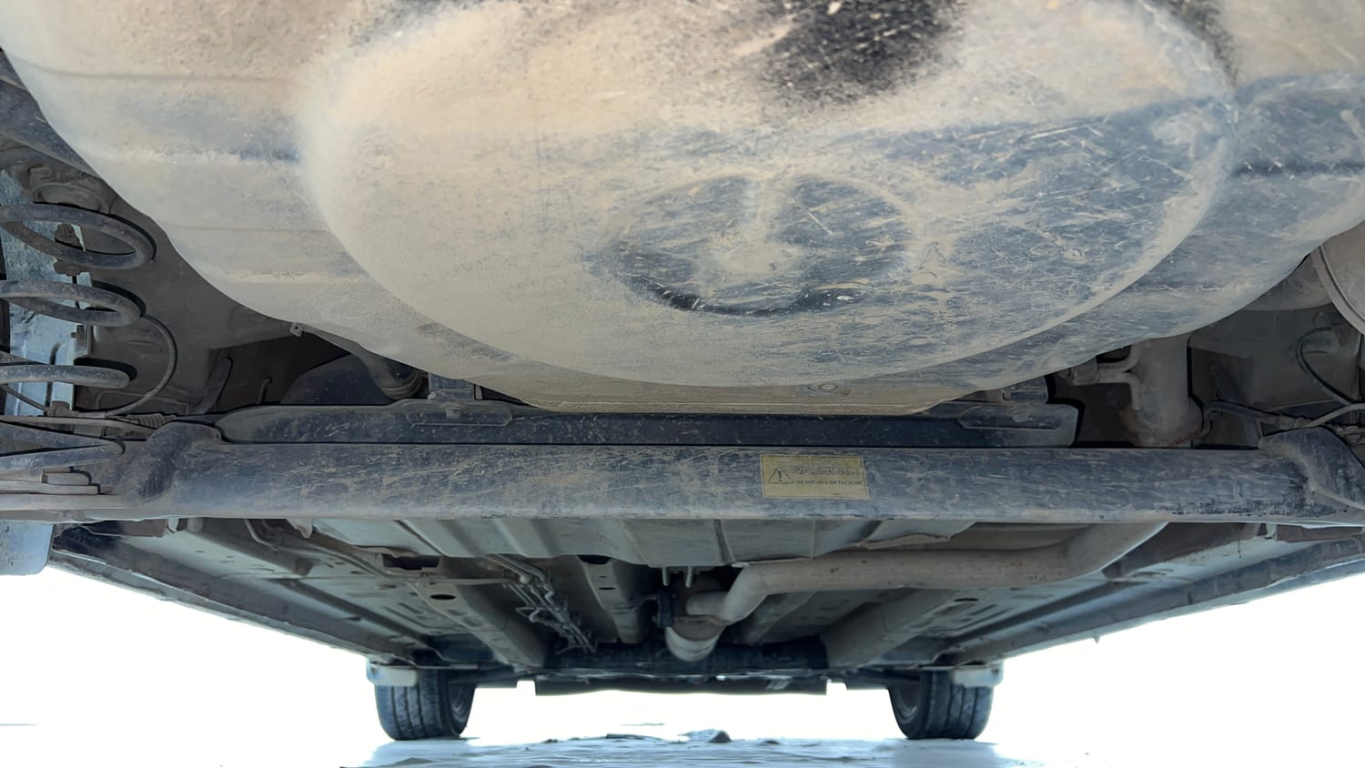 Used 2022 Tata Altroz XZ Plus i-Turbo Petrol Petrol Manual extra REAR UNDERBODY VIEW (TAKEN FROM REAR)