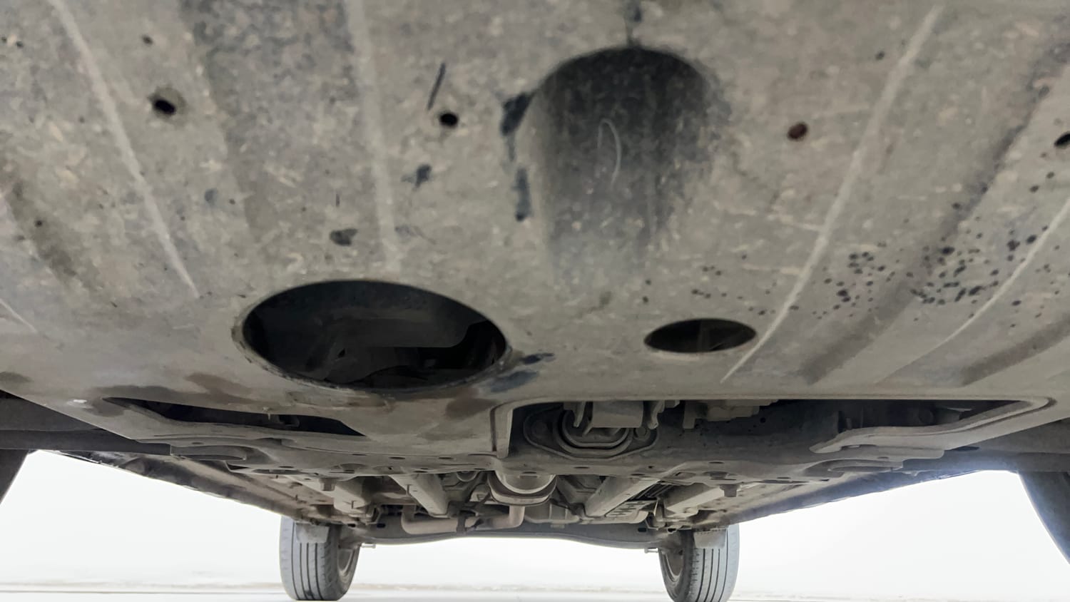 Used 2022 Hyundai Creta SX 1.5 Petrol Executive Petrol Manual extra FRONT LEFT UNDERBODY VIEW