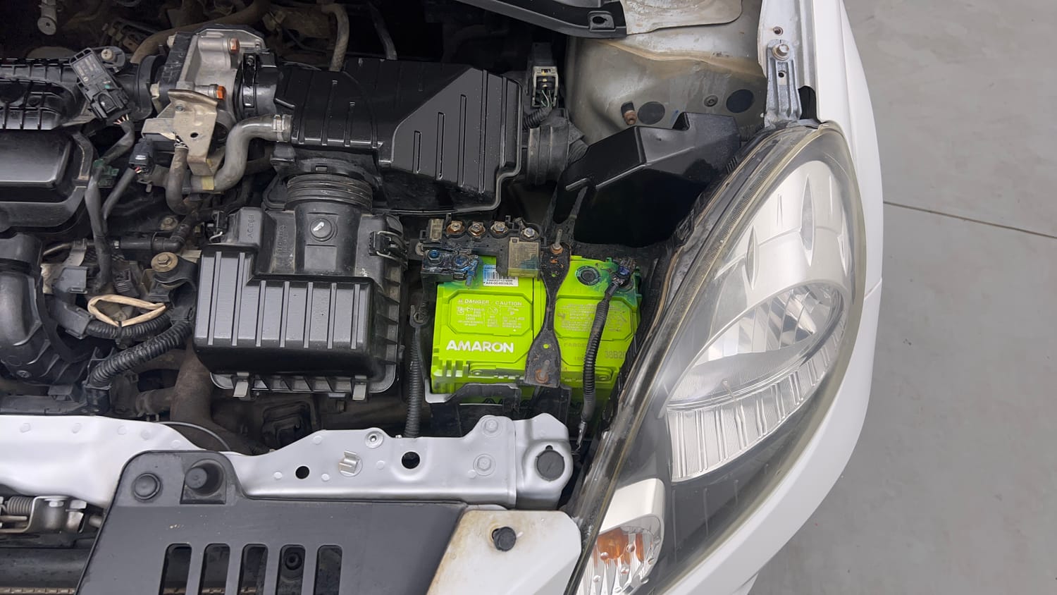 Used 2016 Honda Amaze 1.2 S i-VTEC Petrol Manual engine ENGINE LEFT SIDE VIEW
