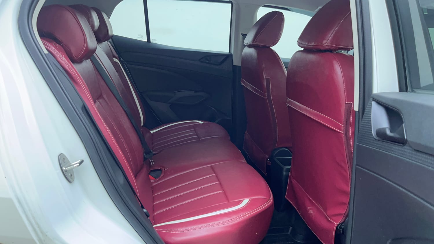 Used 2025 Skoda Kylaq Classic Petrol Manual interior RIGHT SIDE REAR DOOR CABIN VIEW
