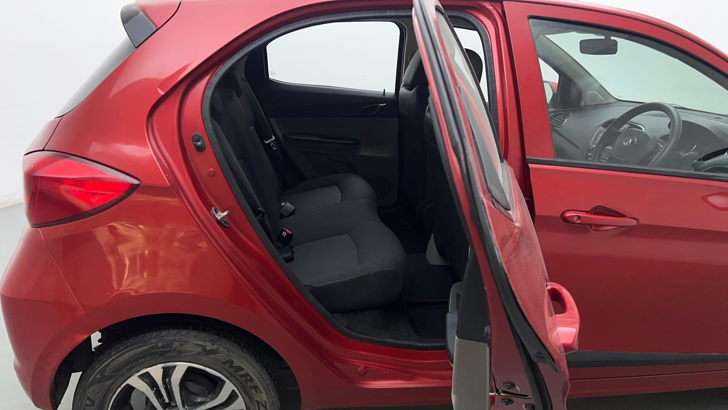 Used 2019 Tata Tiago Revotron XZ w/o Alloy Petrol Manual interior RIGHT SIDE REAR DOOR CABIN VIEW