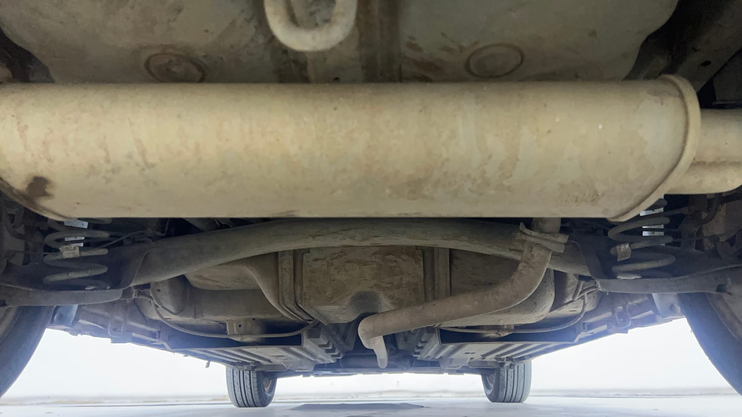 Used 2017 Maruti Suzuki S-Cross Zeta 1.3 Diesel Manual extra REAR UNDERBODY VIEW (TAKEN FROM REAR)