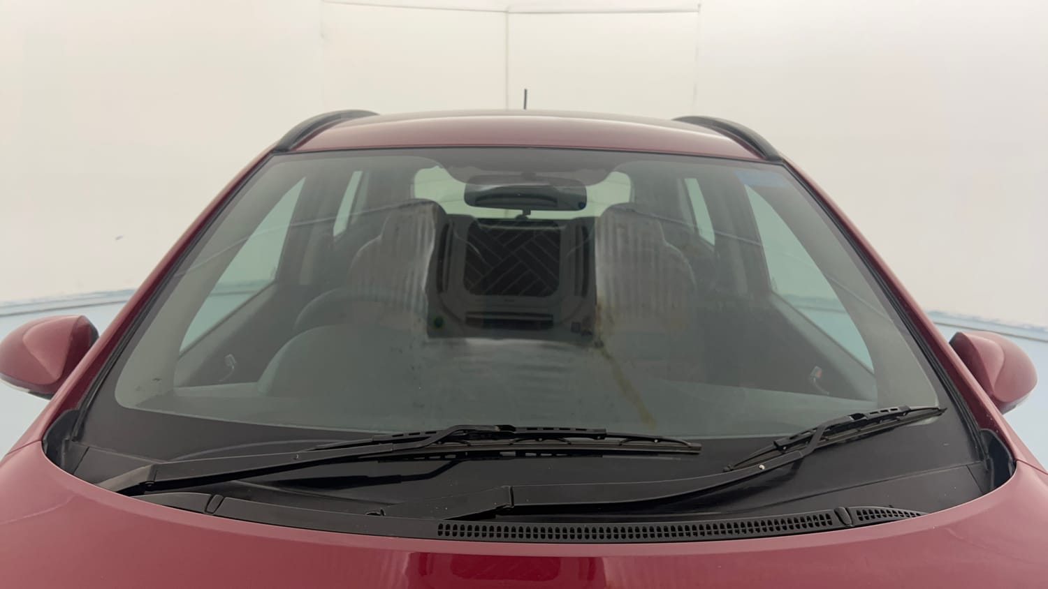 Used 2015 Hyundai Grand i10 Sportz 1.2 Kappa VTVT Petrol Manual exterior FRONT WINDSHIELD VIEW