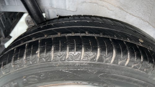 Used 2013 Maruti Suzuki Wagon R VXI Petrol Manual tyres RIGHT REAR TYRE TREAD VIEW