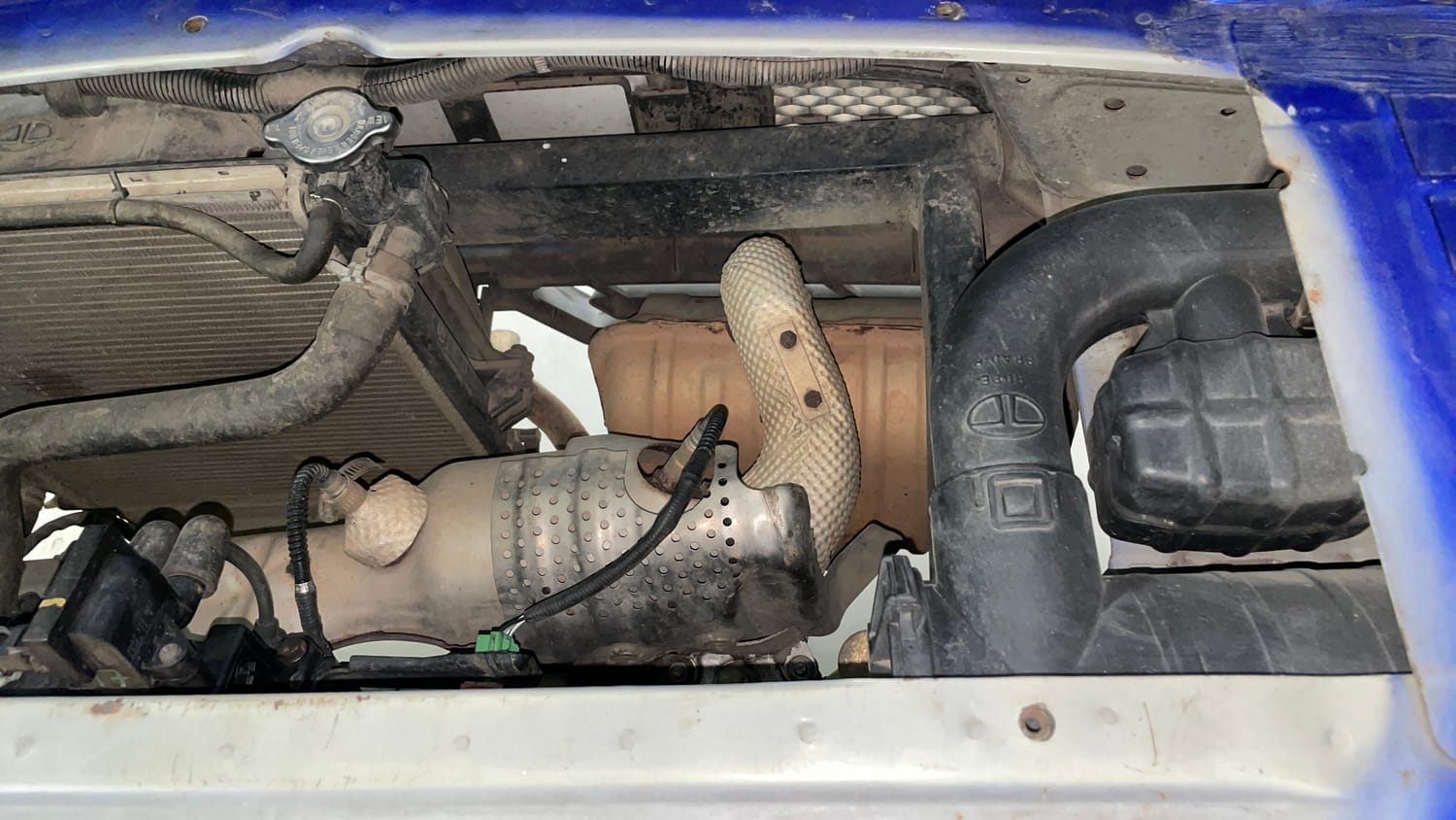 Used 2014 Tata Nano LX Petrol Manual engine ENGINE LEFT SIDE VIEW