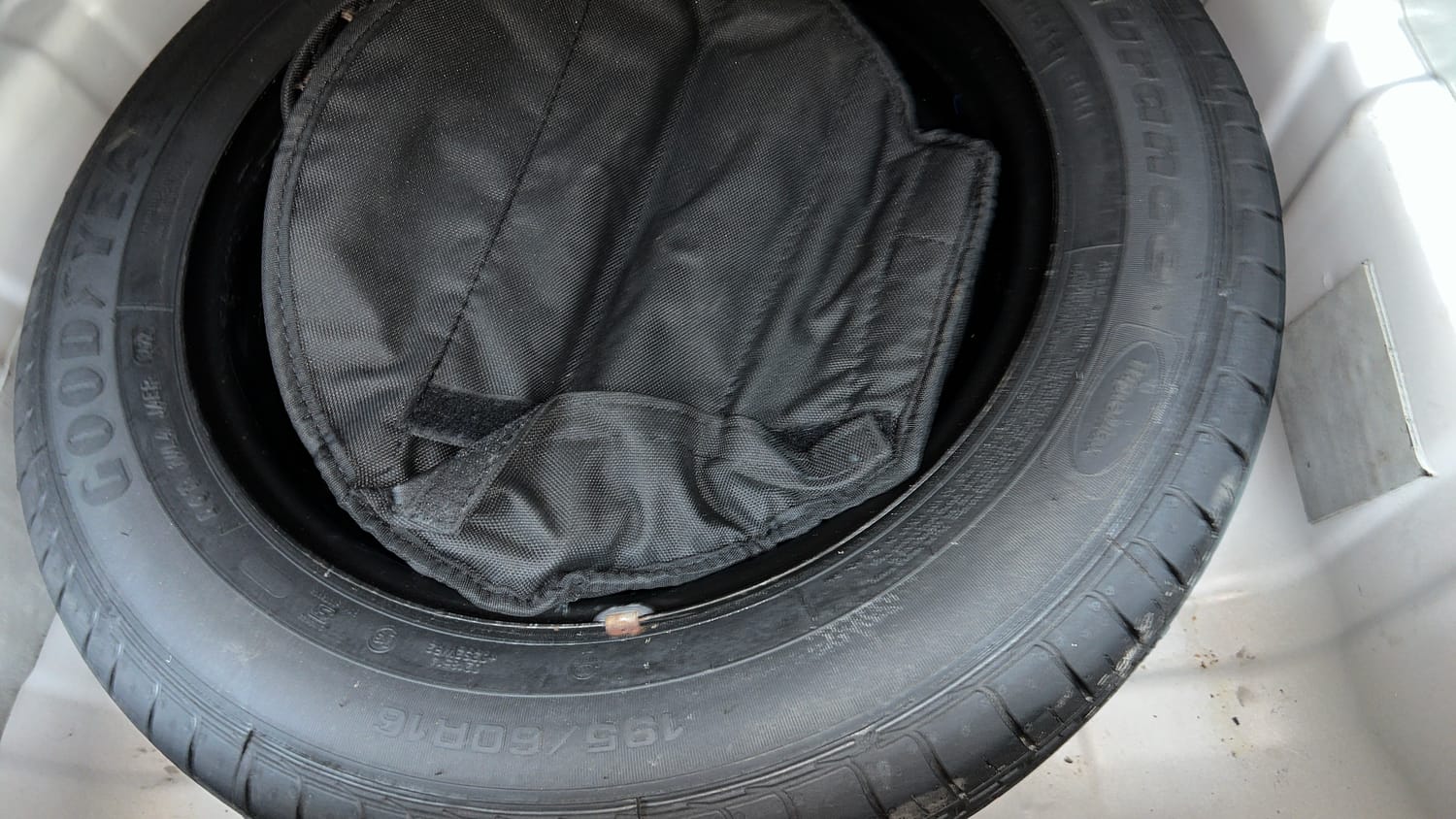 Used 2022 Tata Nexon XZ Plus Petrol Manual tyres SPARE TYRE VIEW