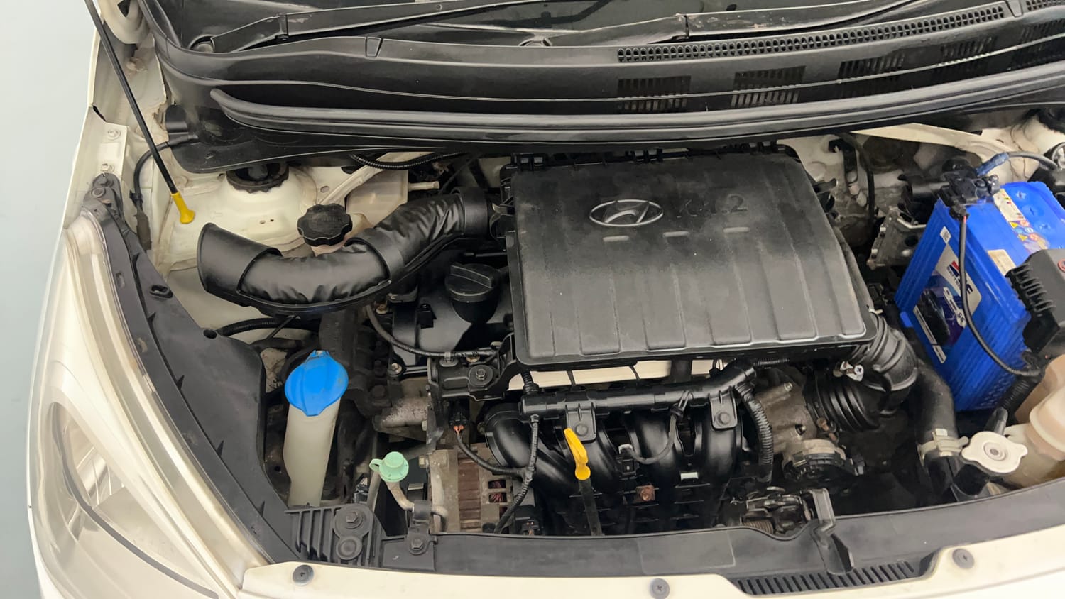 Used 2019 Hyundai Grand i10 Magna 1.2 Kappa VTVT Petrol Manual engine ENGINE RIGHT SIDE VIEW