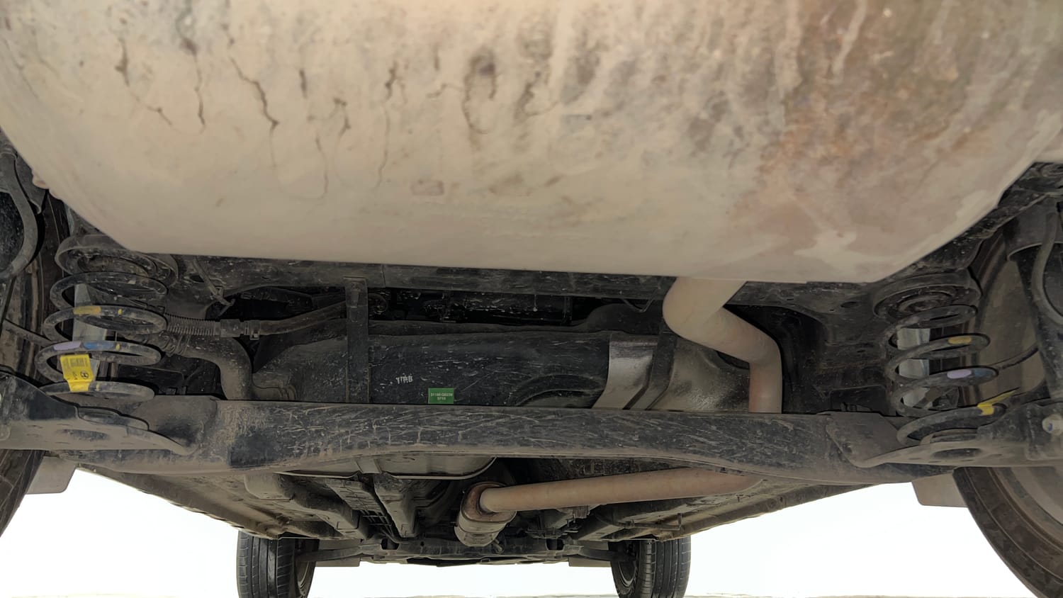 Used 2024 Hyundai Creta 1.5 Turbo Petrol DCT SX(O) Petrol Automatic extra REAR UNDERBODY VIEW (TAKEN FROM REAR)