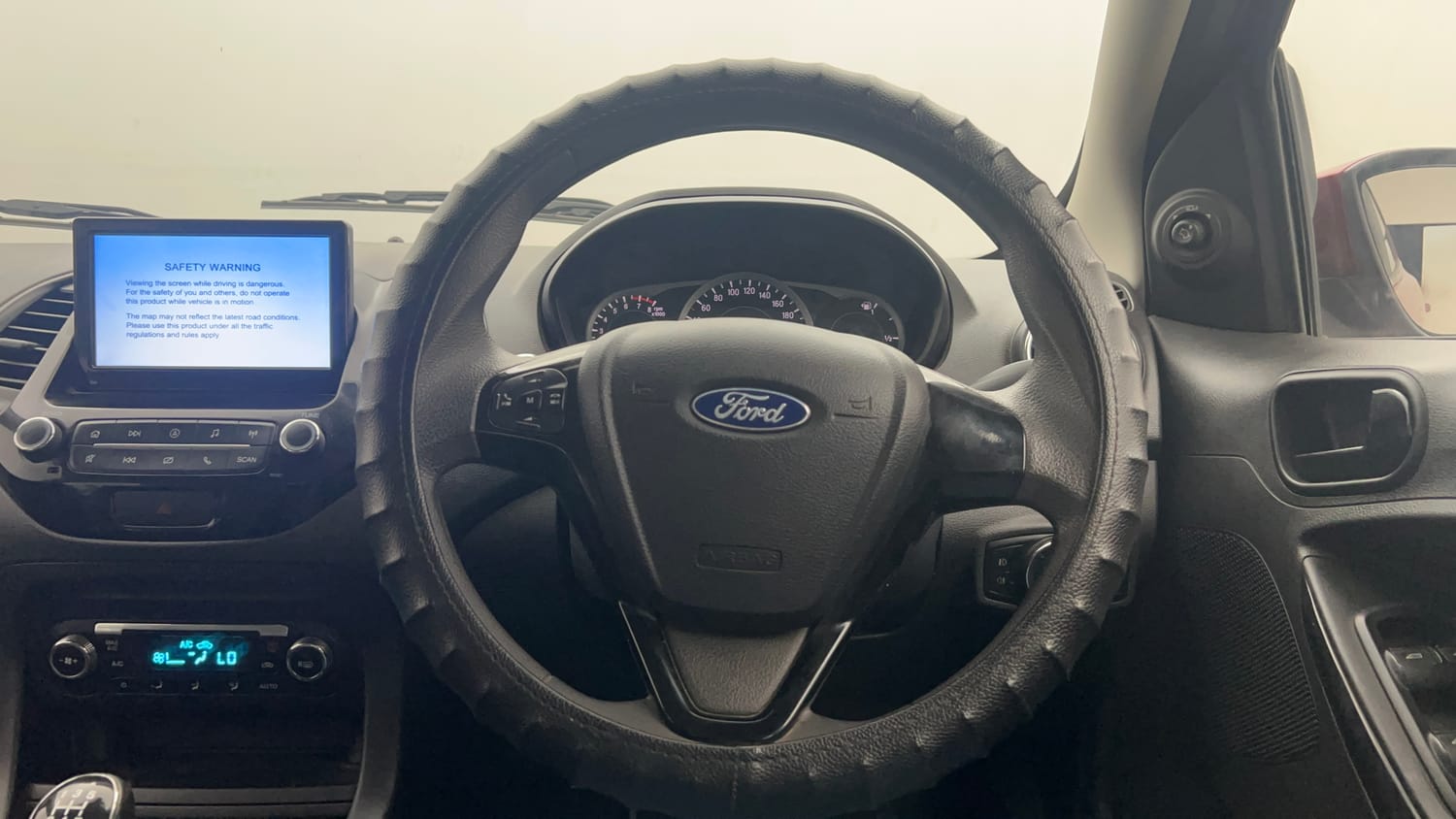 Used 2020 Ford Figo Titanium 1.2 Ti-VCT MT Petrol Manual interior STEERING VIEW