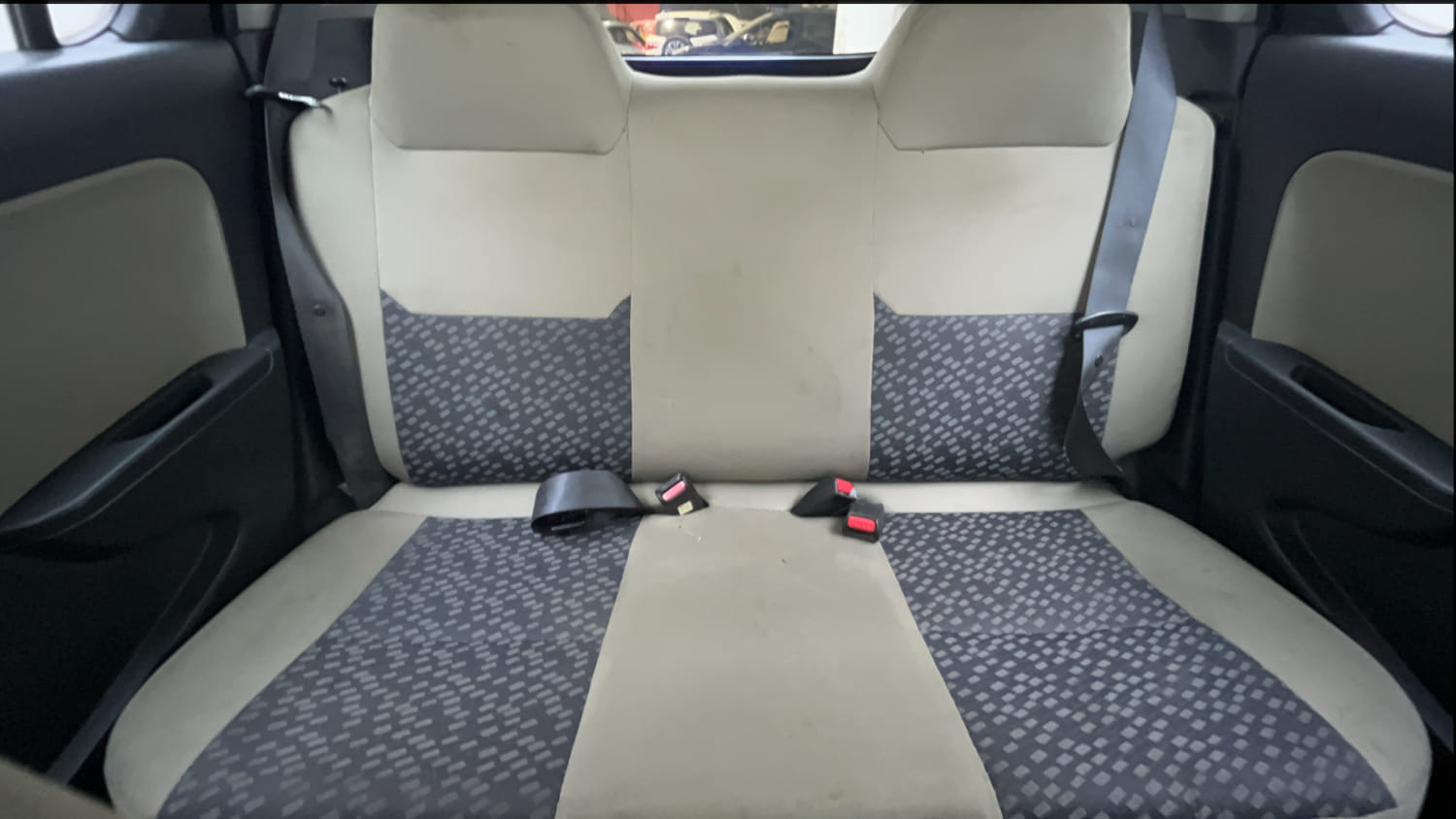 Used 2015 Maruti Suzuki Alto K10 LXi Petrol Manual interior REAR SEAT CONDITION VIEW