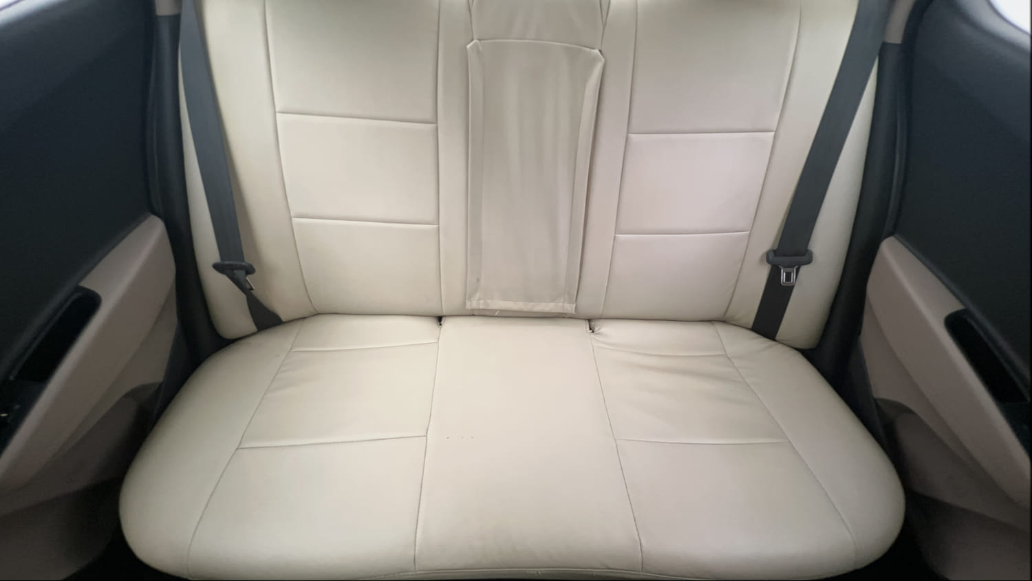 Used 2014 Hyundai Xcent SX 1.2 Petrol Manual interior REAR SEAT CONDITION VIEW