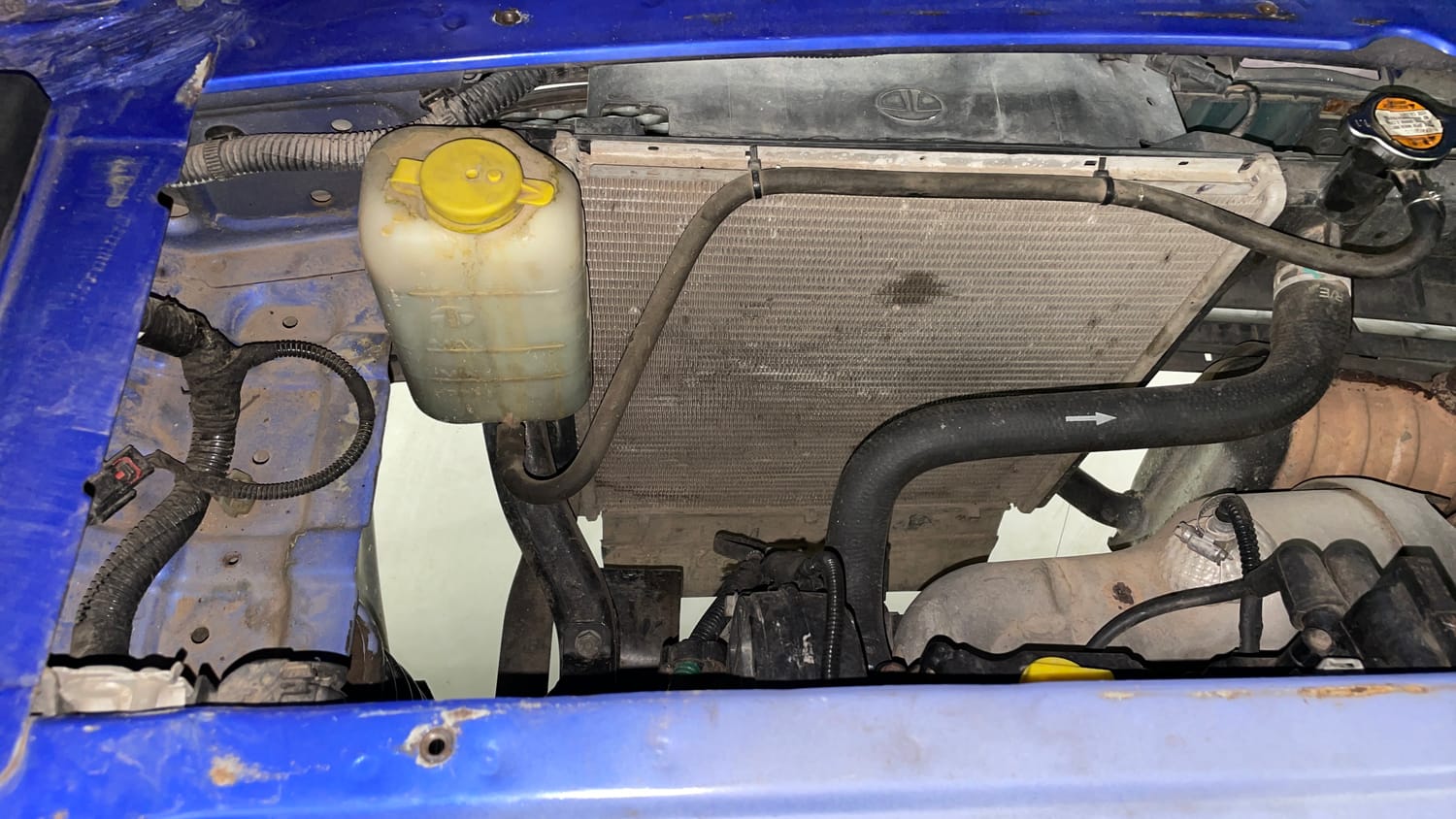 Used 2015 Tata Nano Twist XT Petrol Manual engine ENGINE RIGHT SIDE VIEW