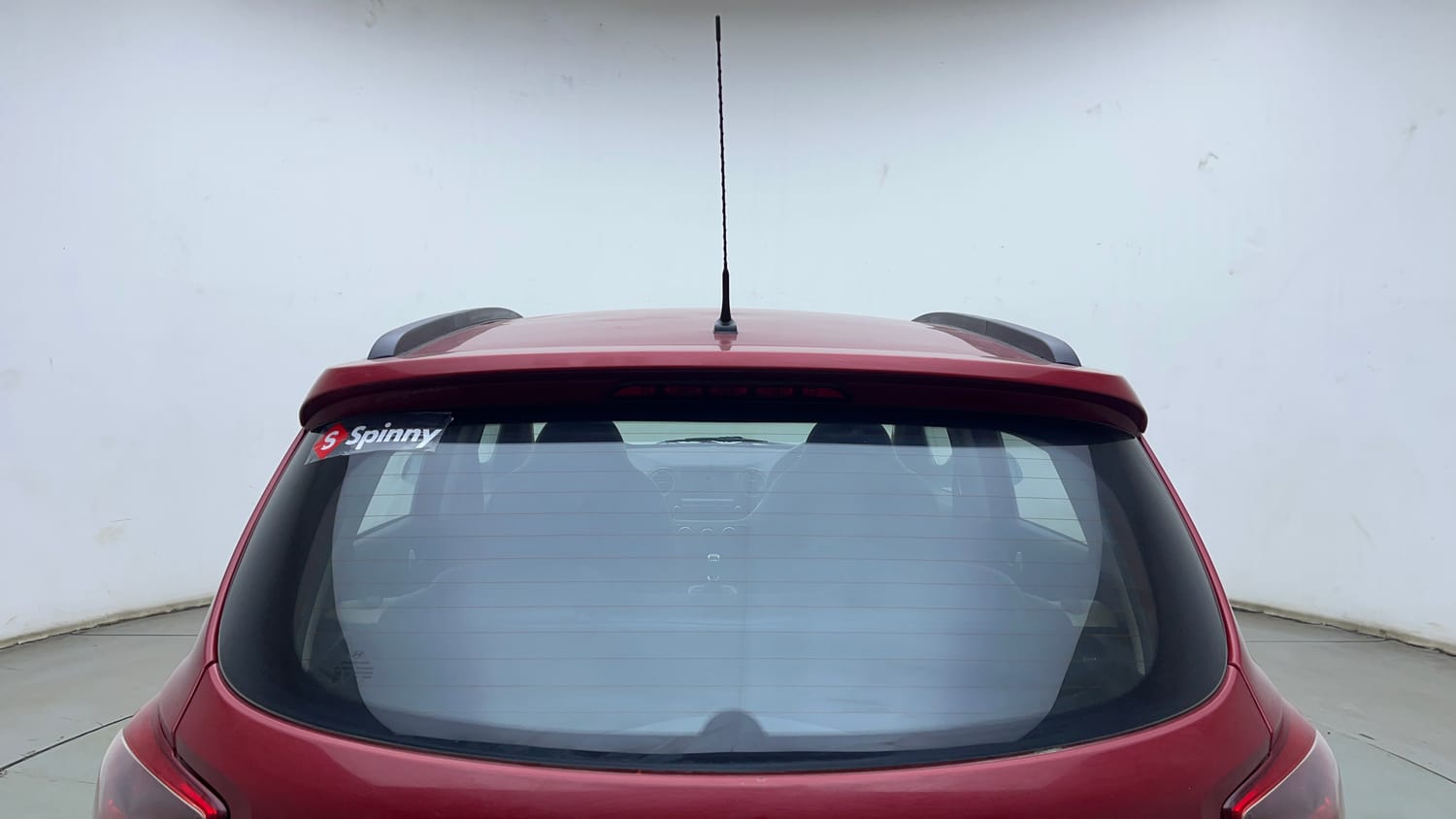 Used 2019 Hyundai Grand i10 Sportz 1.2 Kappa VTVT Petrol Manual exterior BACK WINDSHIELD VIEW