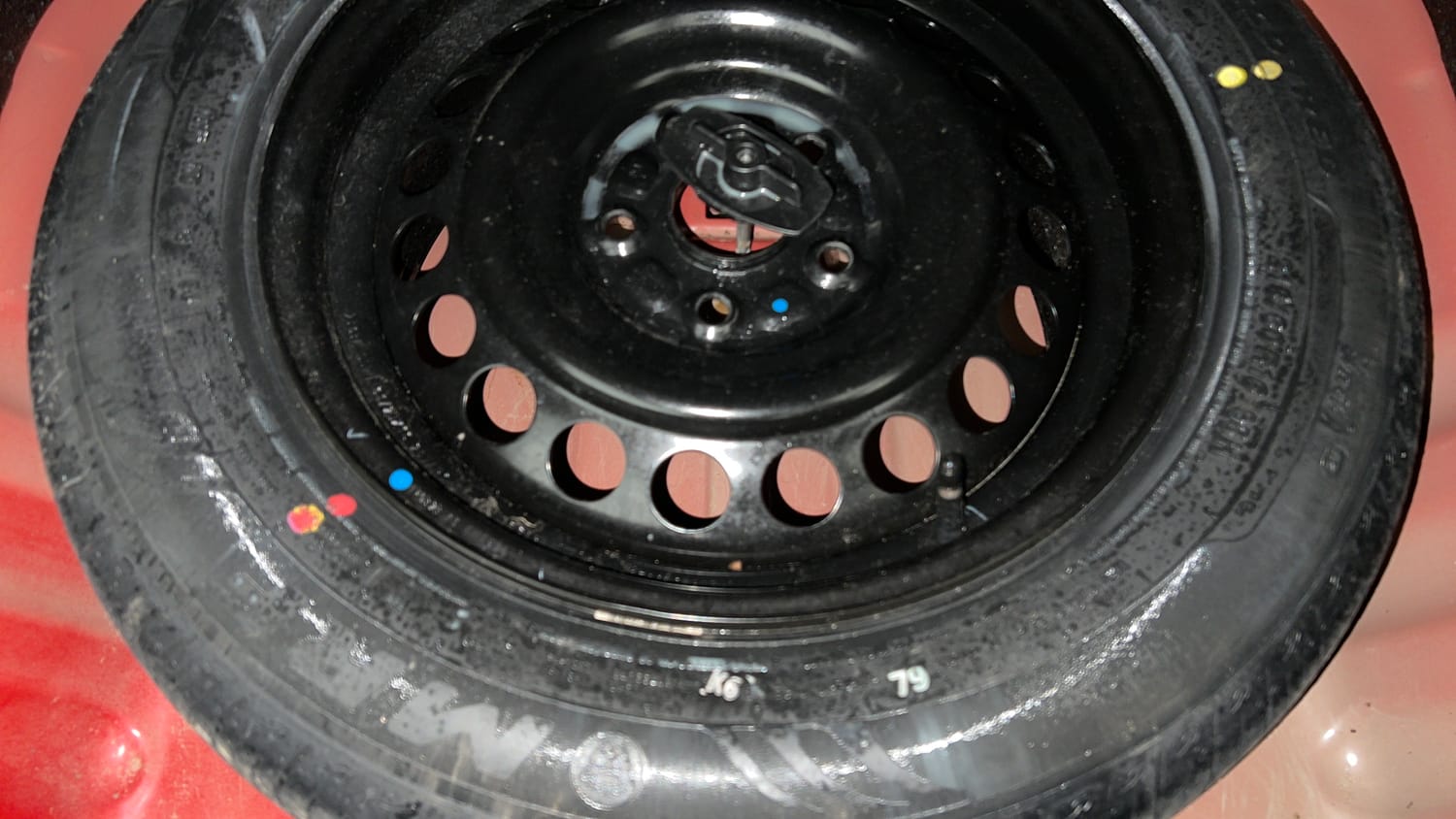 Used 2023 Maruti Suzuki Brezza VXi Petrol Manual tyres SPARE TYRE VIEW