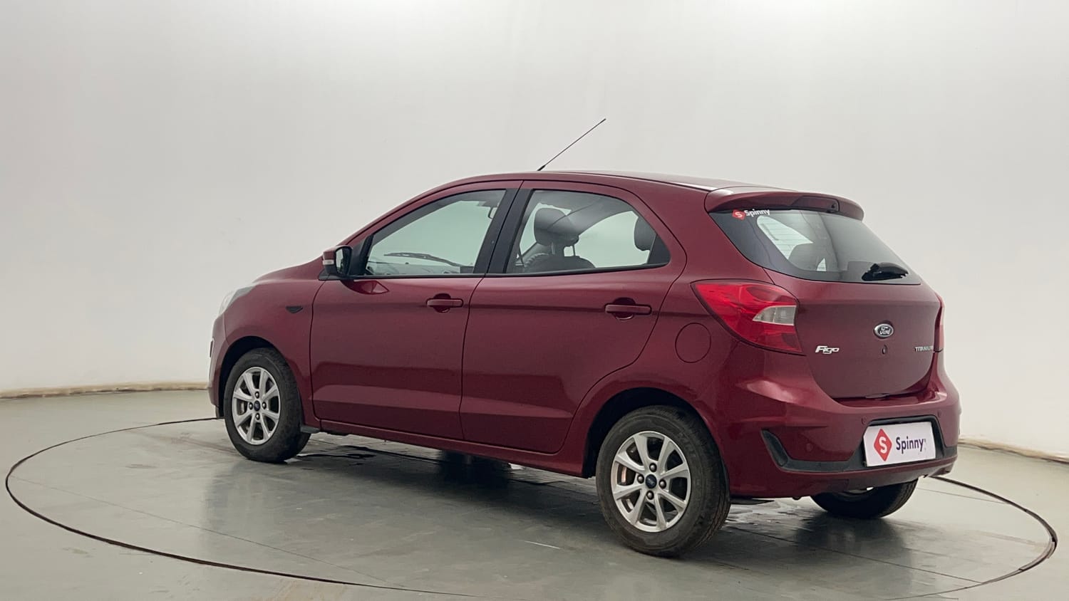 Used 2020 Ford Figo Titanium 1.2 Ti-VCT MT Petrol Manual exterior LEFT REAR CORNER VIEW
