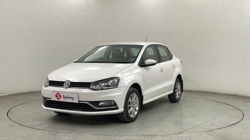 Used 2017 Volkswagen Ameo Highline1.2L (P) Petrol Manual exterior LEFT FRONT CORNER VIEW