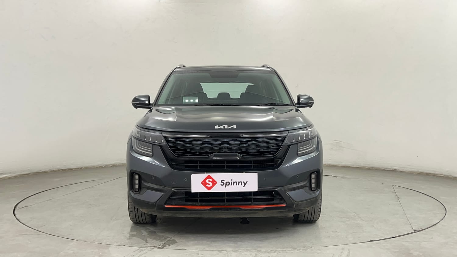 Used 2022 Kia Seltos X Line 1.5 Diesel AT Diesel Automatic exterior FRONT VIEW