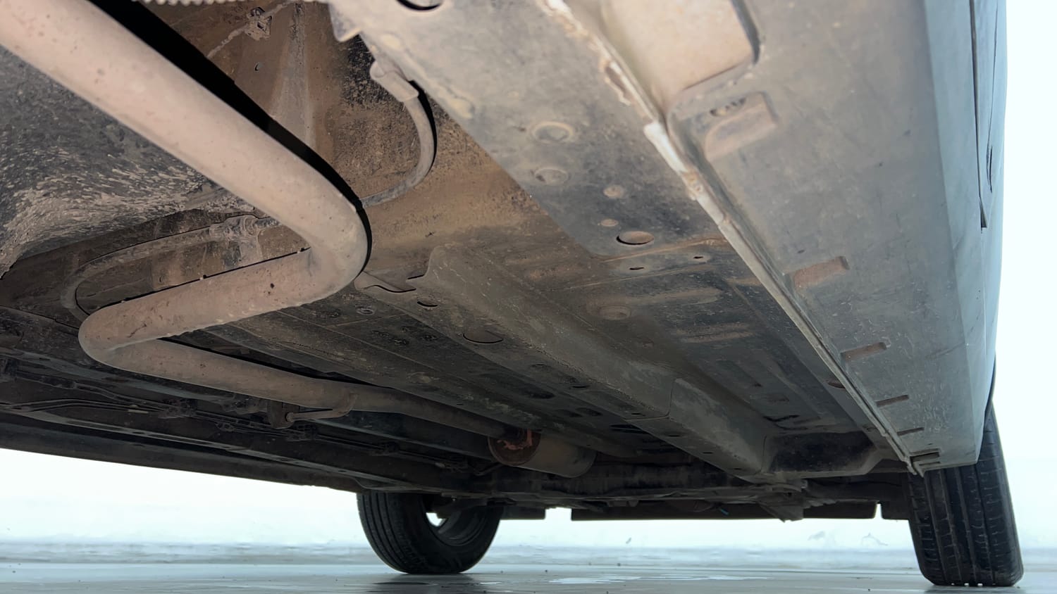 Used 2022 Tata Punch Creative AMT Petrol Automatic extra REAR RIGHT UNDERBODY VIEW