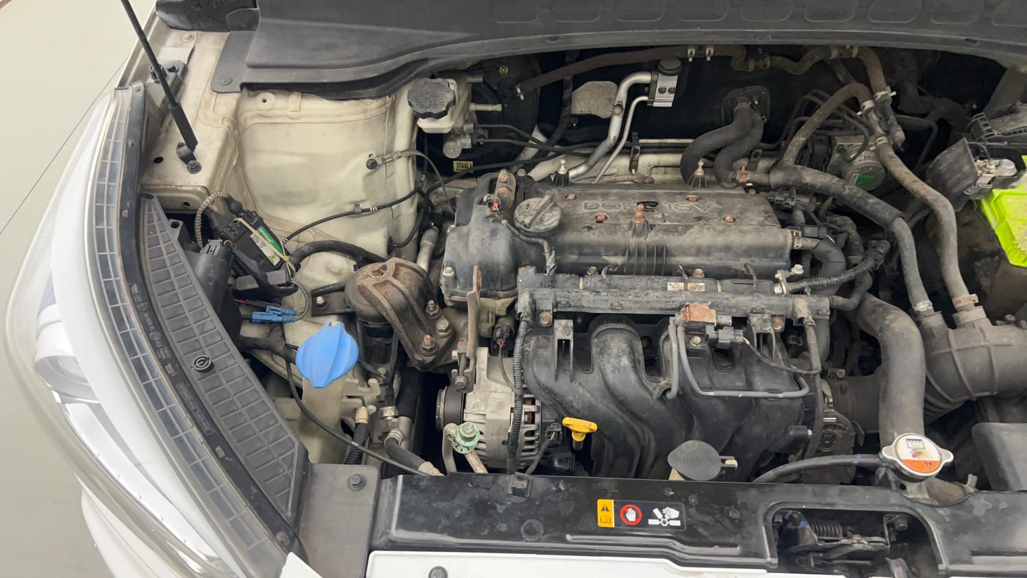 Used 2018 Hyundai Creta SX Plus 1.6 AT Petrol Petrol Automatic engine ENGINE RIGHT SIDE VIEW